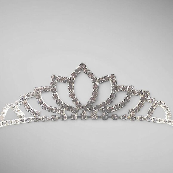 Rhinestone Tiaras Lot 6 Piece lot - Picture 3 of 12